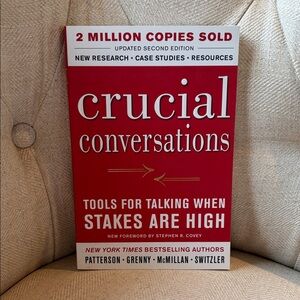 NWOT Crucial Conversations Book